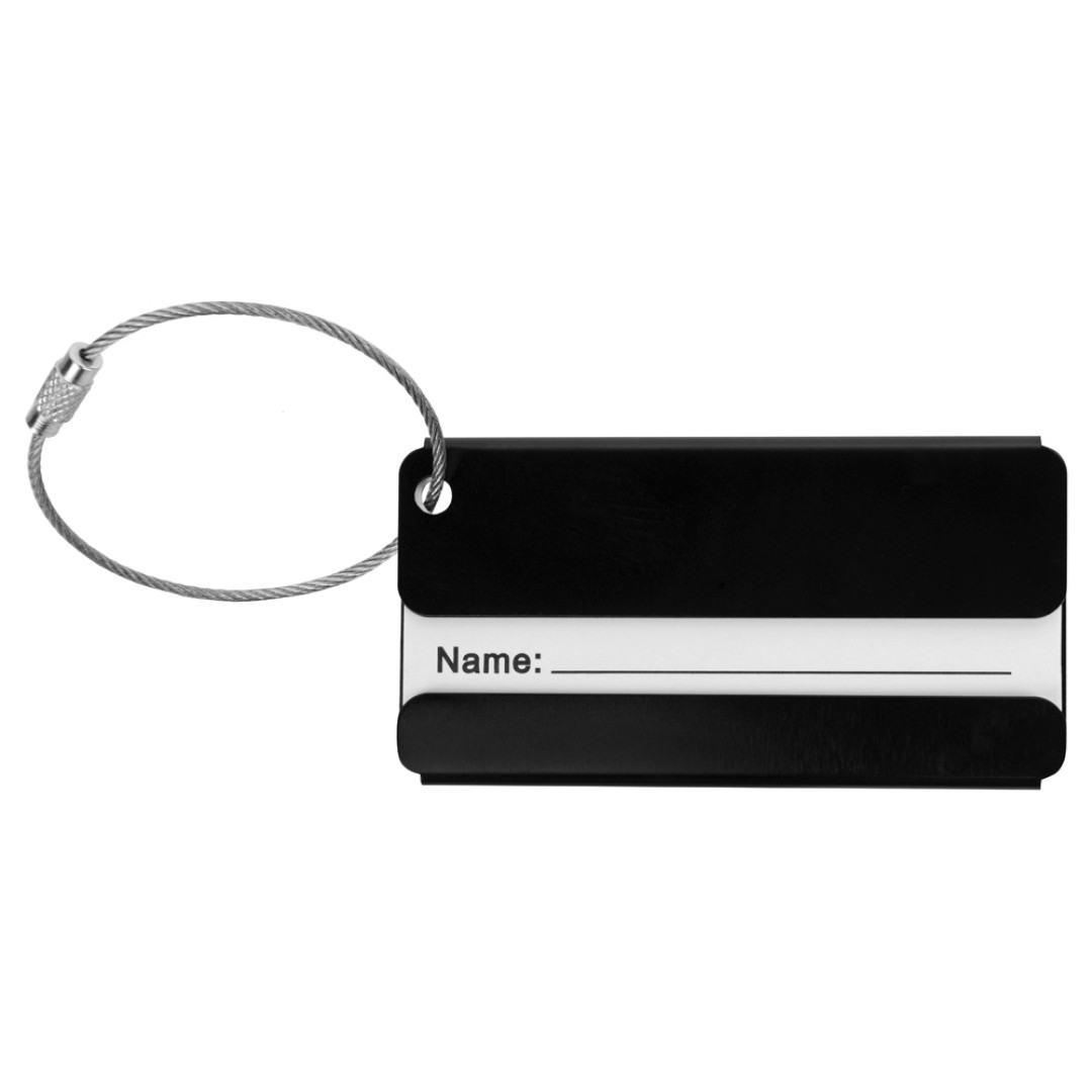 Бирка для багажа "Discovery", черный