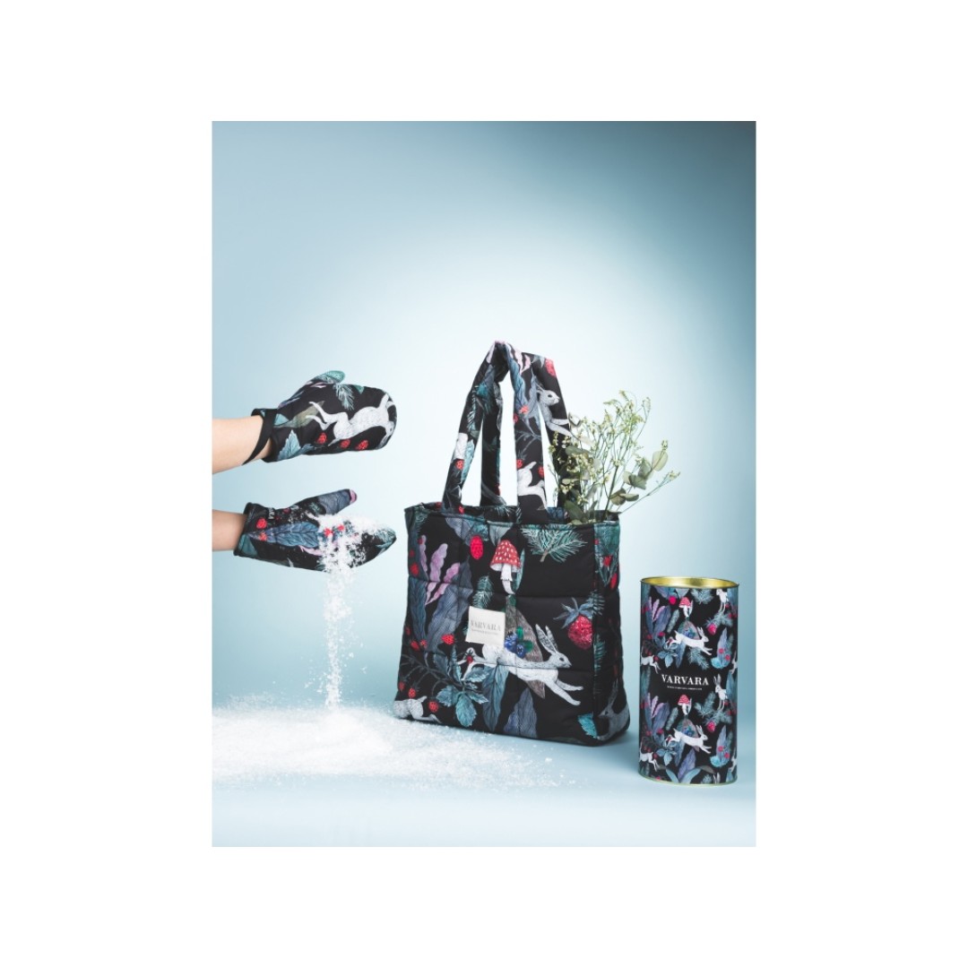 Сумка стеганая «Зайцы». Varvara