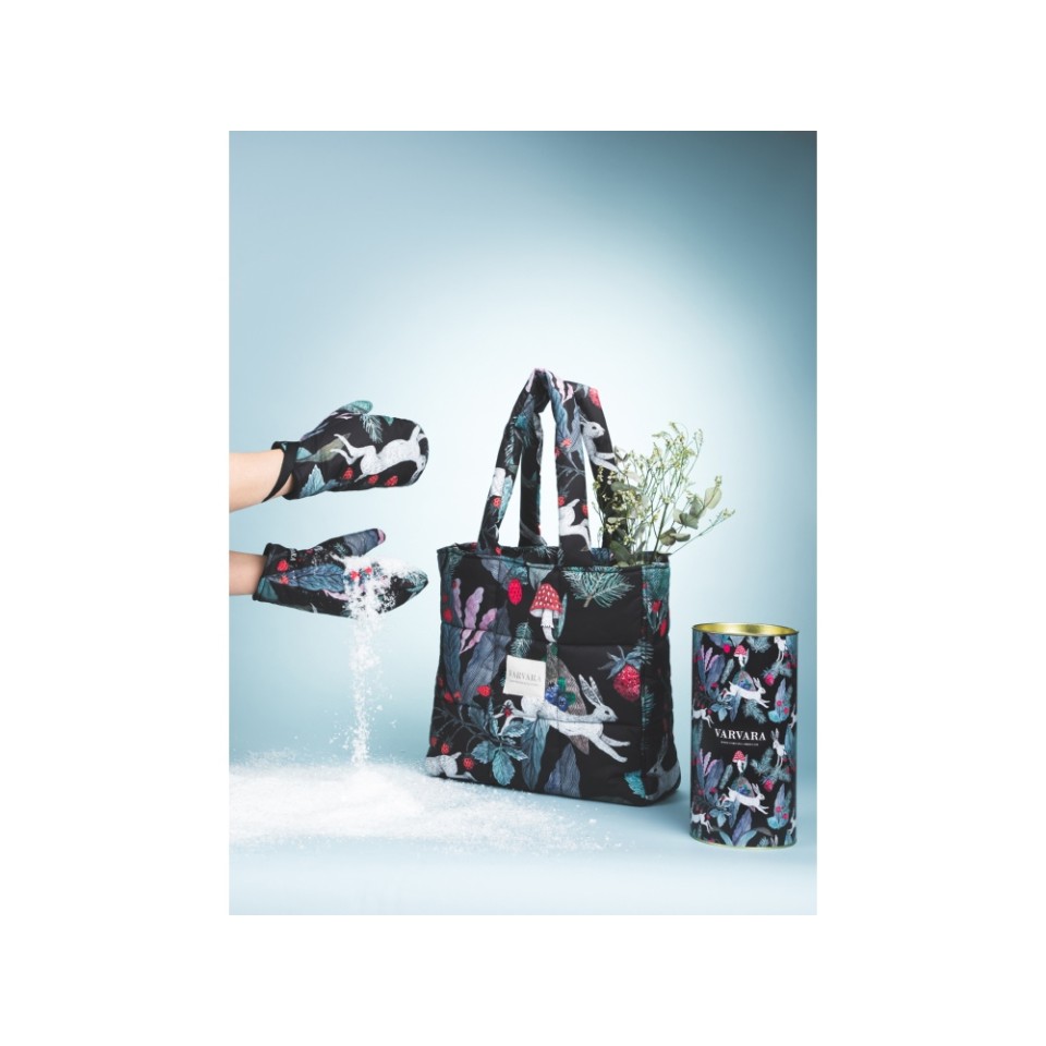 Сумка стеганая «Зайцы». Varvara