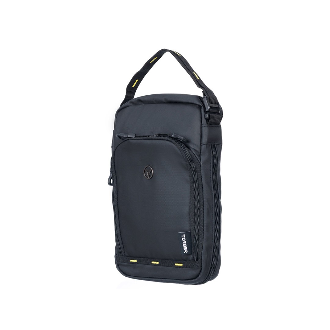 Термосумка для ланча TORBER, чёрный, полиэстер, 20 х 5,5 х 28 см
