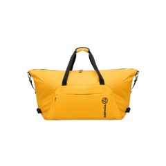 Сумка дорожная TORBER MOBI, желтая, полиэстер 900D с PU покрытием, 65 х 37 х 34 см