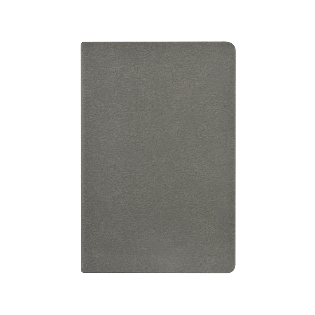 Ежедневник А5 "Megapolis Color New" soft-touch, серый