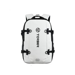 Рюкзак спортивный TORBER Xtreme 18", белый/чёрный, 31 х 12 х 46 см, 17л