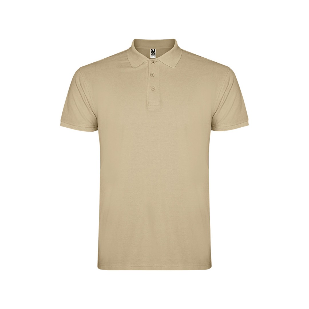 Рубашка поло "Star" мужская, песочный