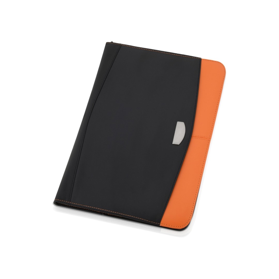 Папка для документов "Gabin", черный/оранжевый (Р)