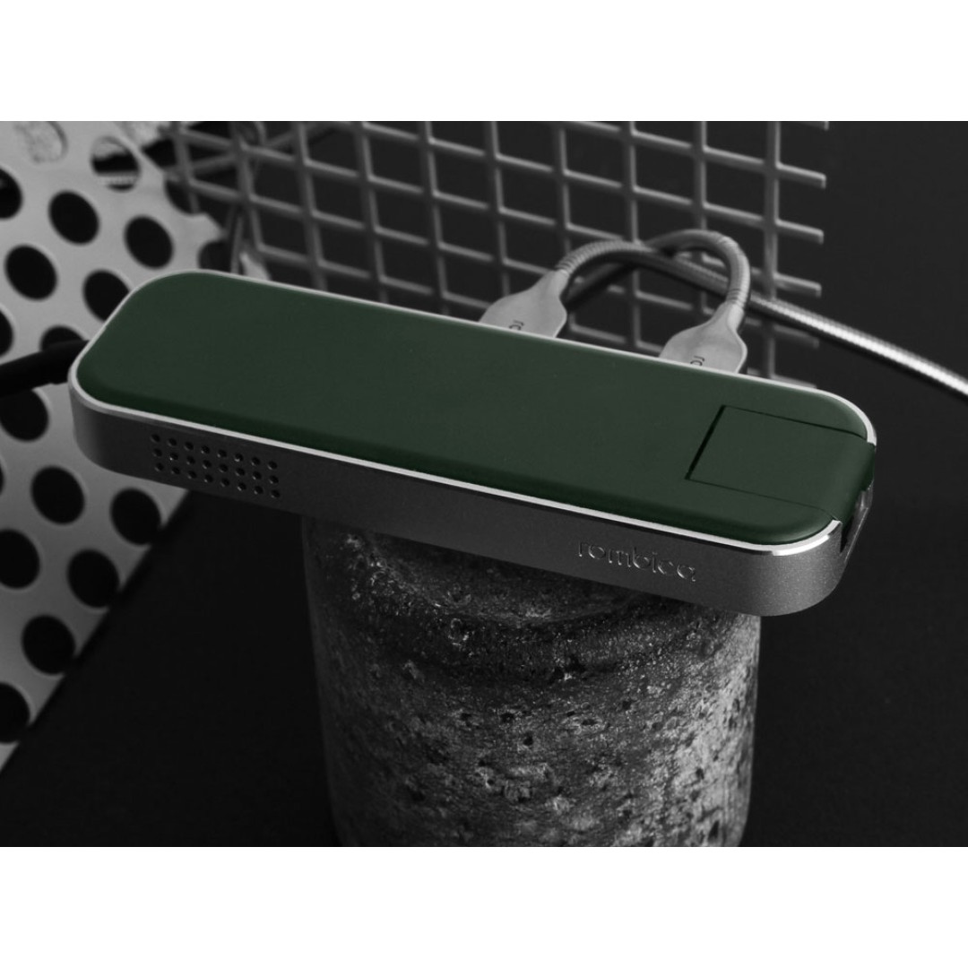 Хаб USB Rombica Type-C Chronos Green