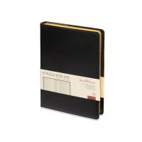 Ежедневник полудатированный портфолио А5  "PROFY" черный