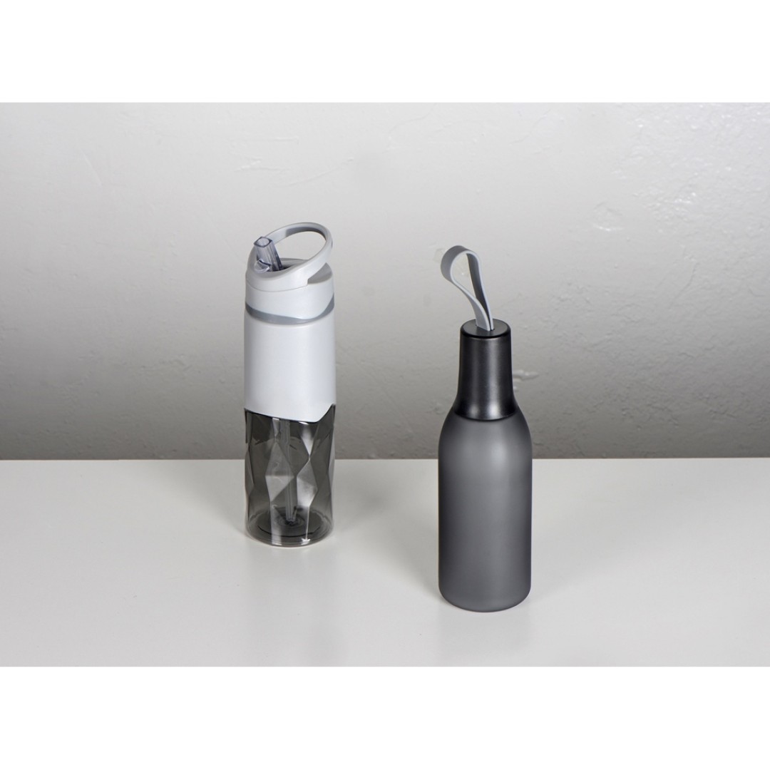 Бутылка "Flow", черный матовый