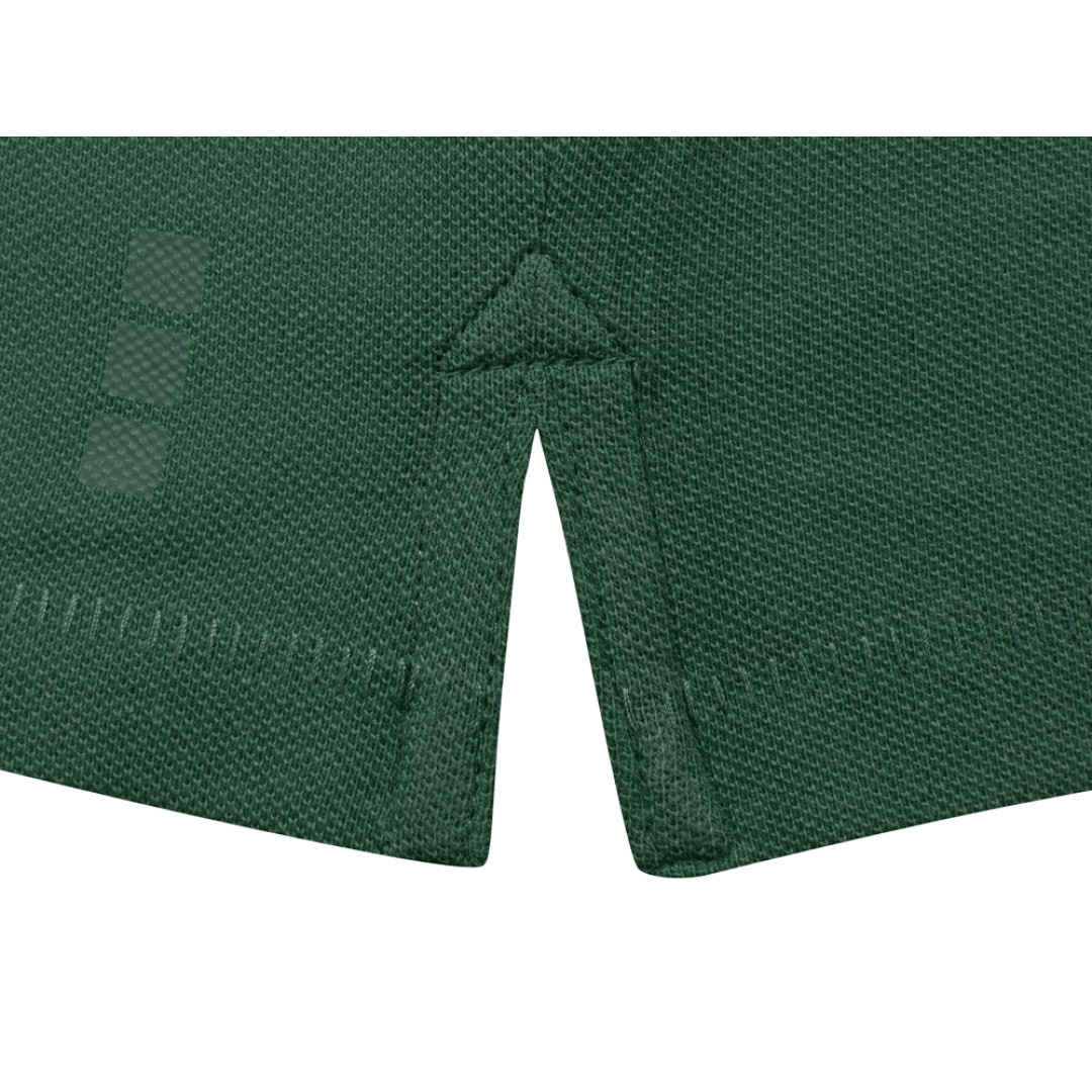 Calgary женская футболка-поло с коротким рукавом, изумрудный