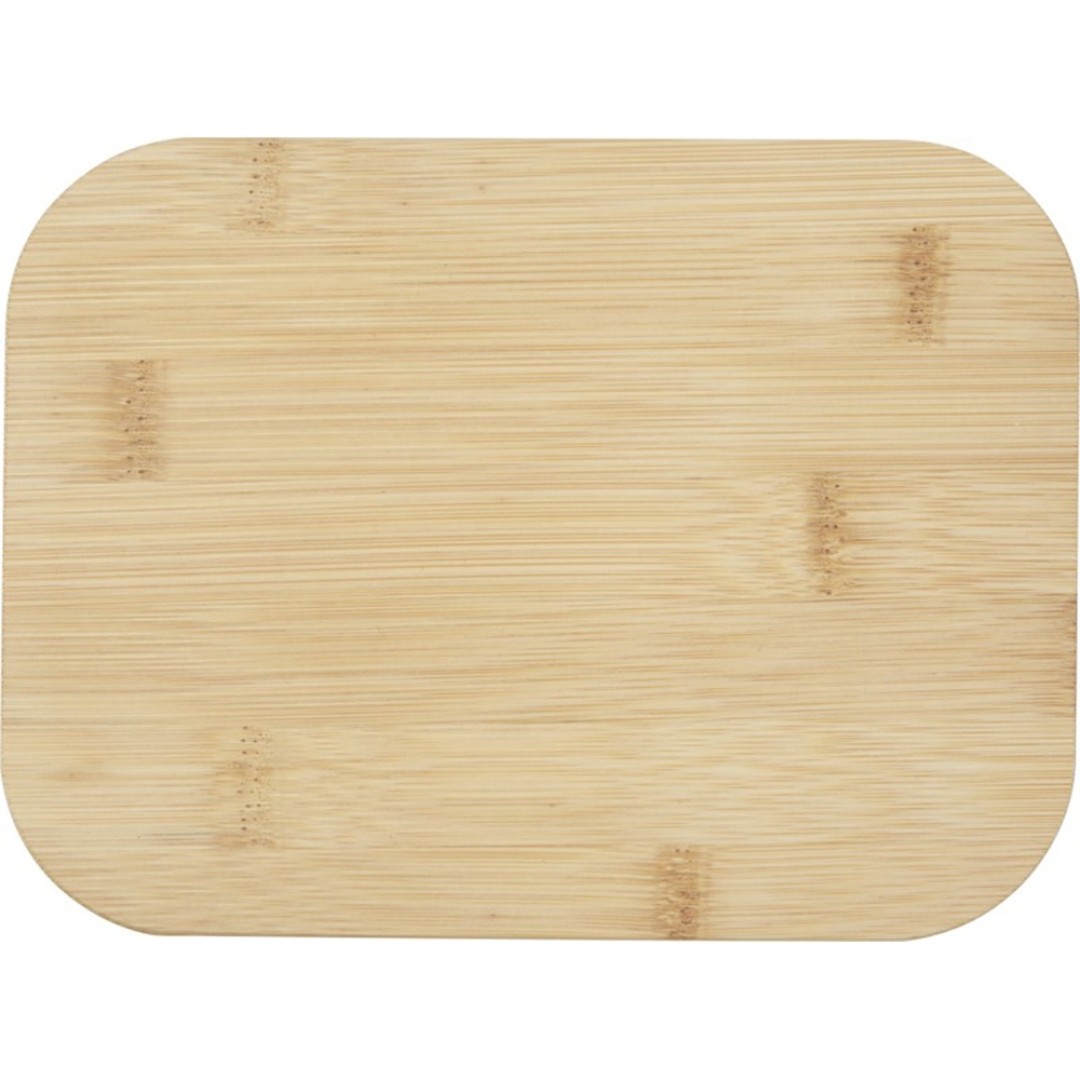 Roby Стеклянный контейнер для завтрака с бамбуковой крышкой - Natural / прозрачный