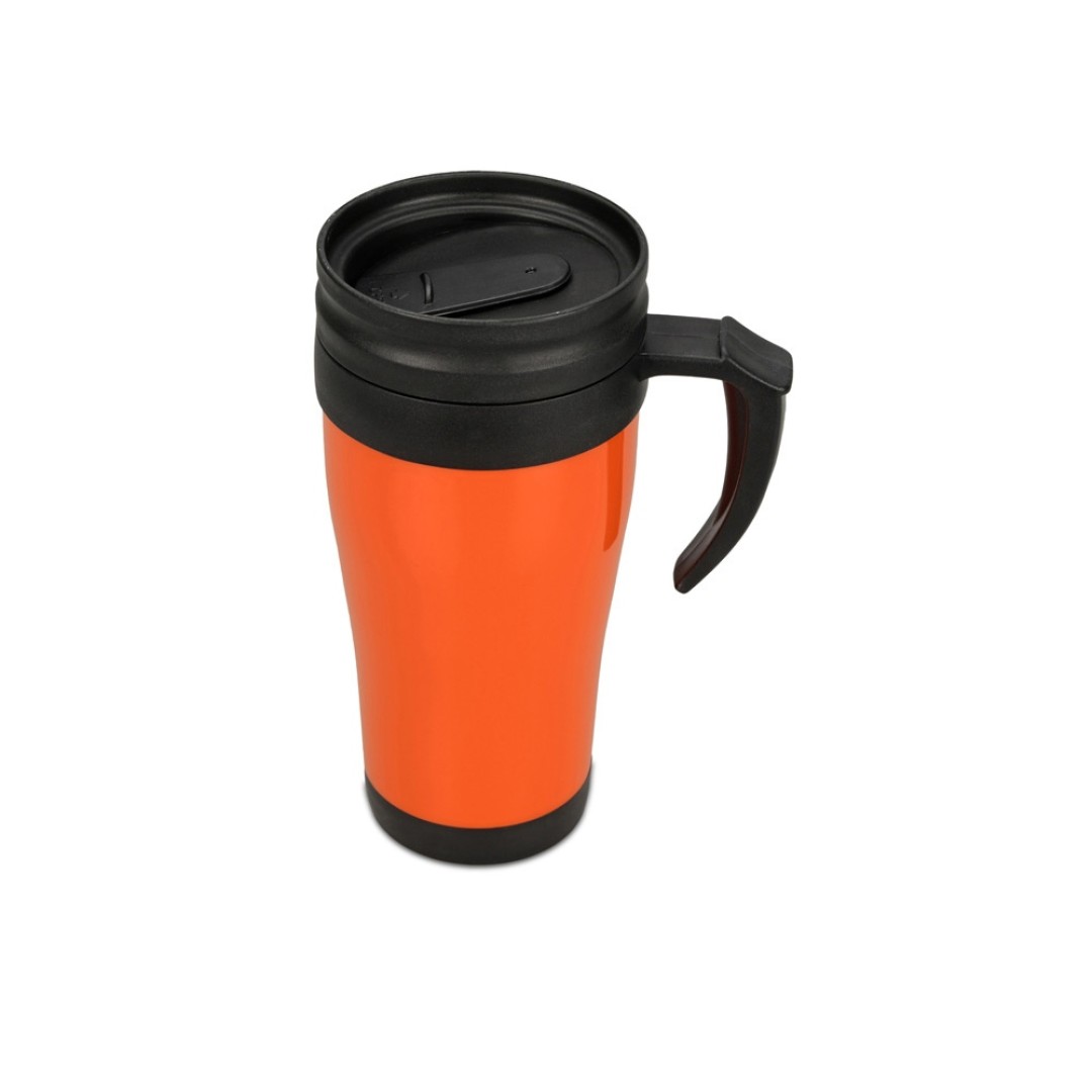 Кружка с термоизоляцией "Silence" 350мл, оранжевый