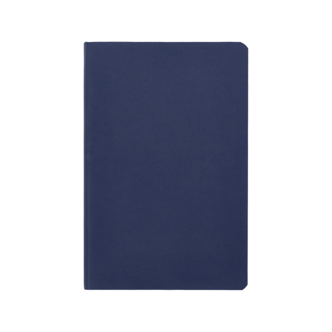 Блокнот "Softy 2.0", гибкая обложка A6, 80 листов, темно-синий