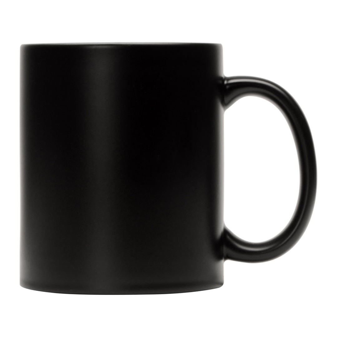 Кружка-хамелеон Magic матовая, черный/белый