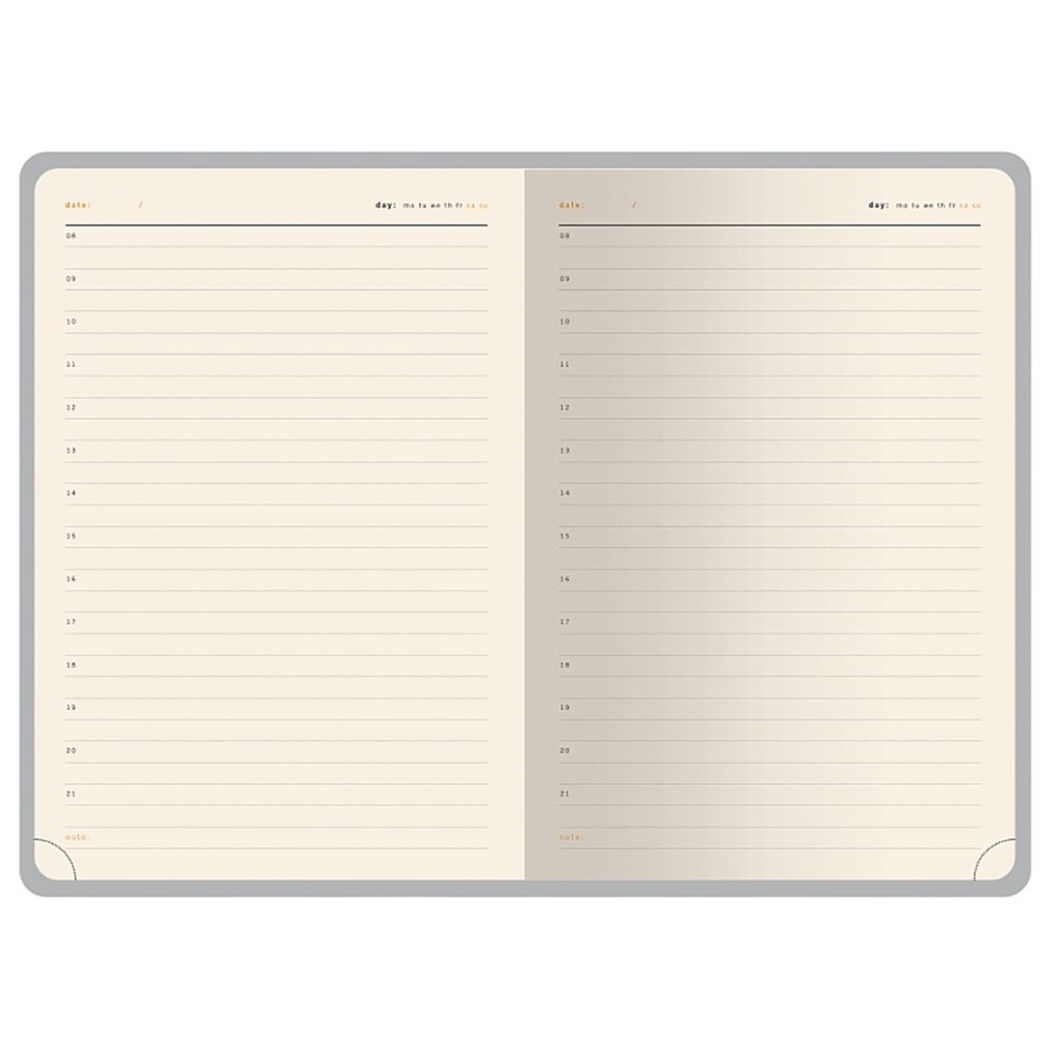 Ежедневник недатированный А5 "Parliament", черный