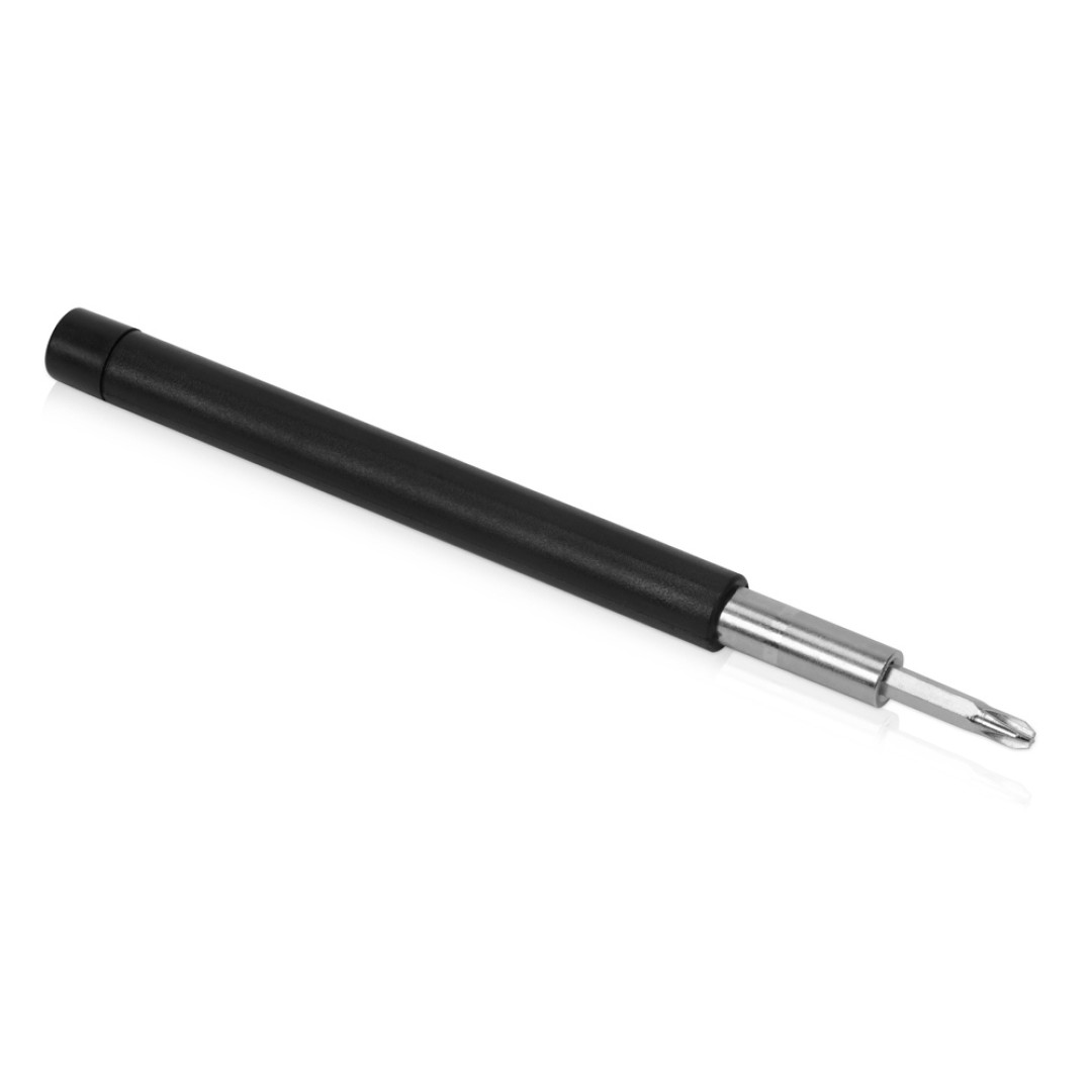 Отвертка с набором из 24 насадок "Bits", черный