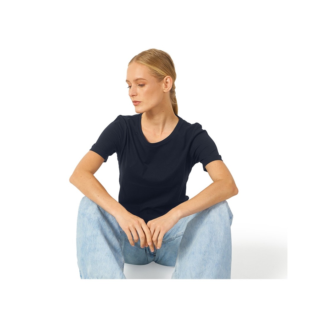 Футболка "Heavy Super Club" женская, темно-синий