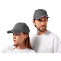 Бейсболка «Cancun», темно-серый/белый