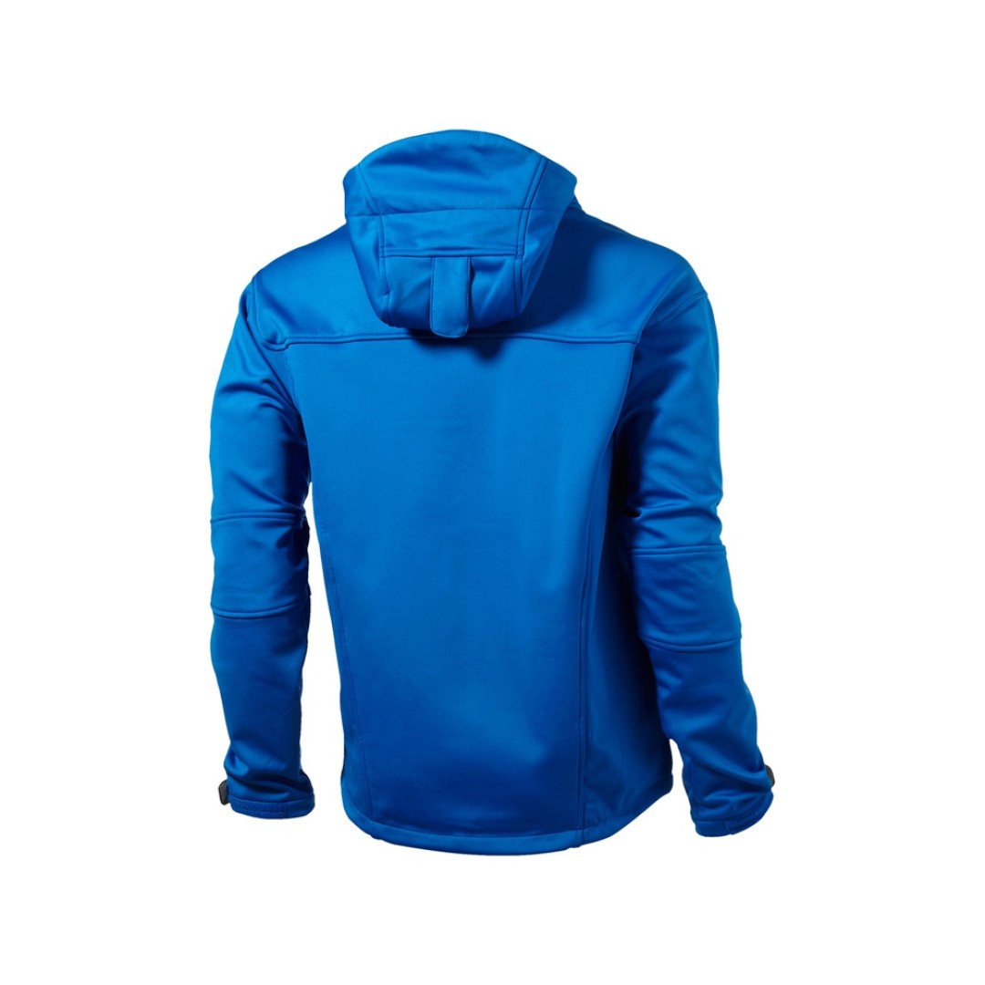 Куртка софтшел "Match" мужская, небесно-синий/серый