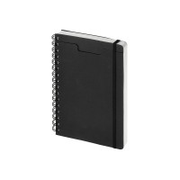 Ежедневник недатированный на гребне А5 "Pragmatic", черный
