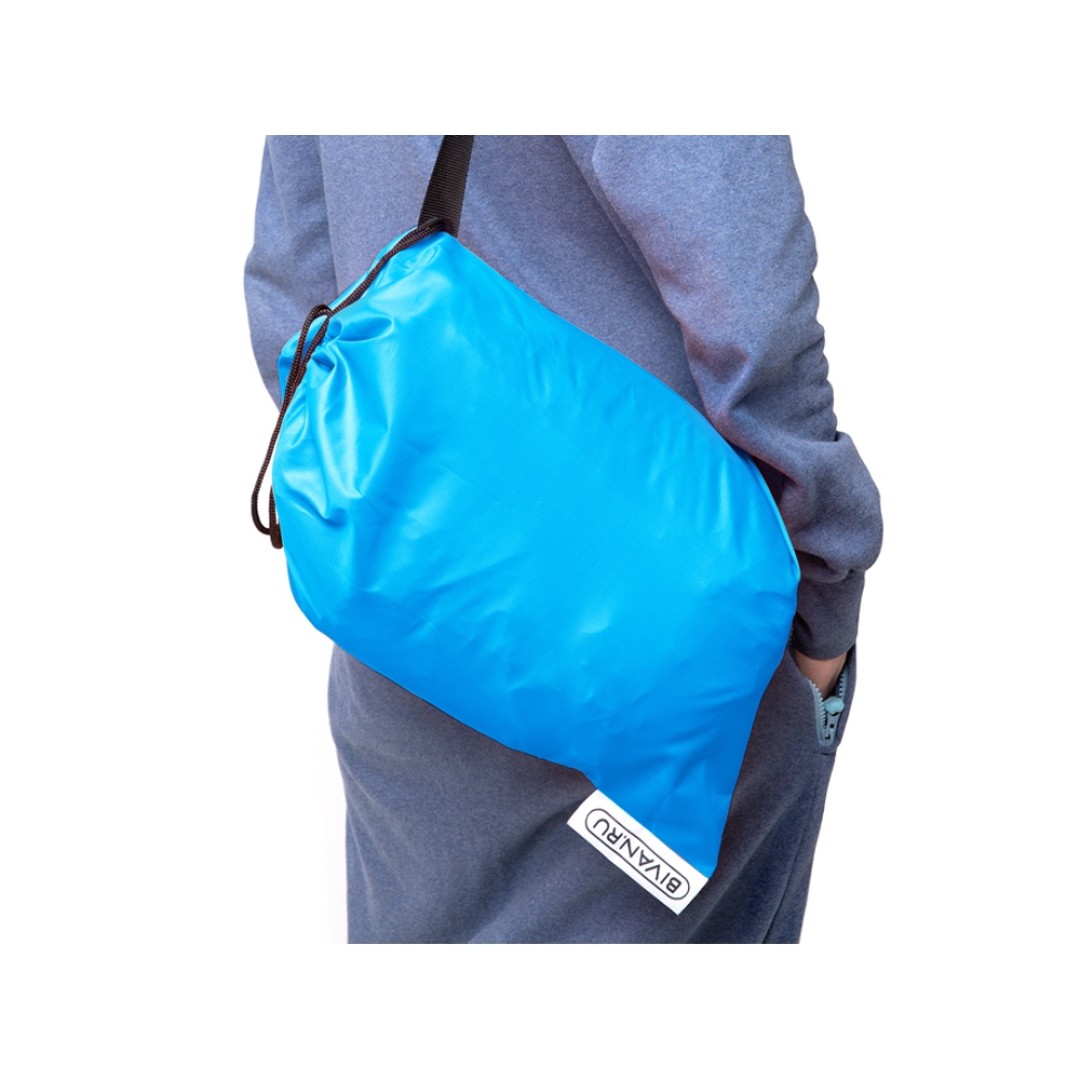 Надувной диван БИВАН 2.0, голубой