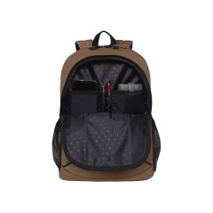 Рюкзак TORBER ROCKIT с отделением для ноутбука 15,6", коричневый, полиэстер 600D, 46 х 30 x 13