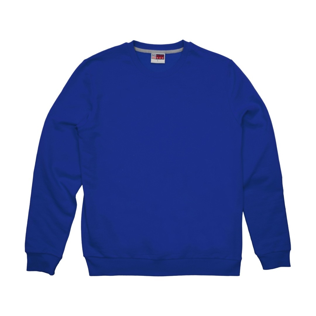 Свитшот "Motion" унисекс с начесом, классический синий