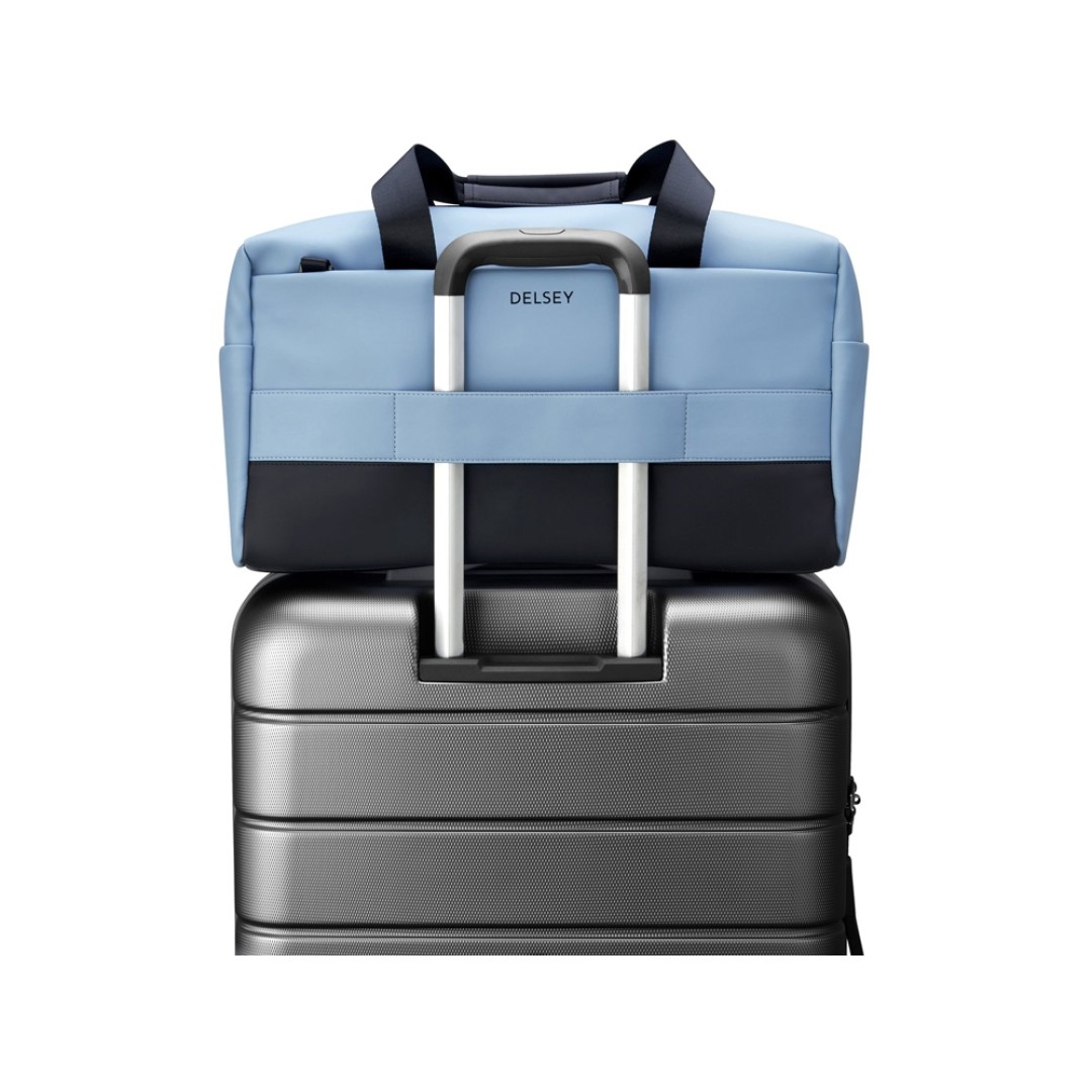 Сумка дорожная DELSEY, TURENNE, 26л, серо-голубой