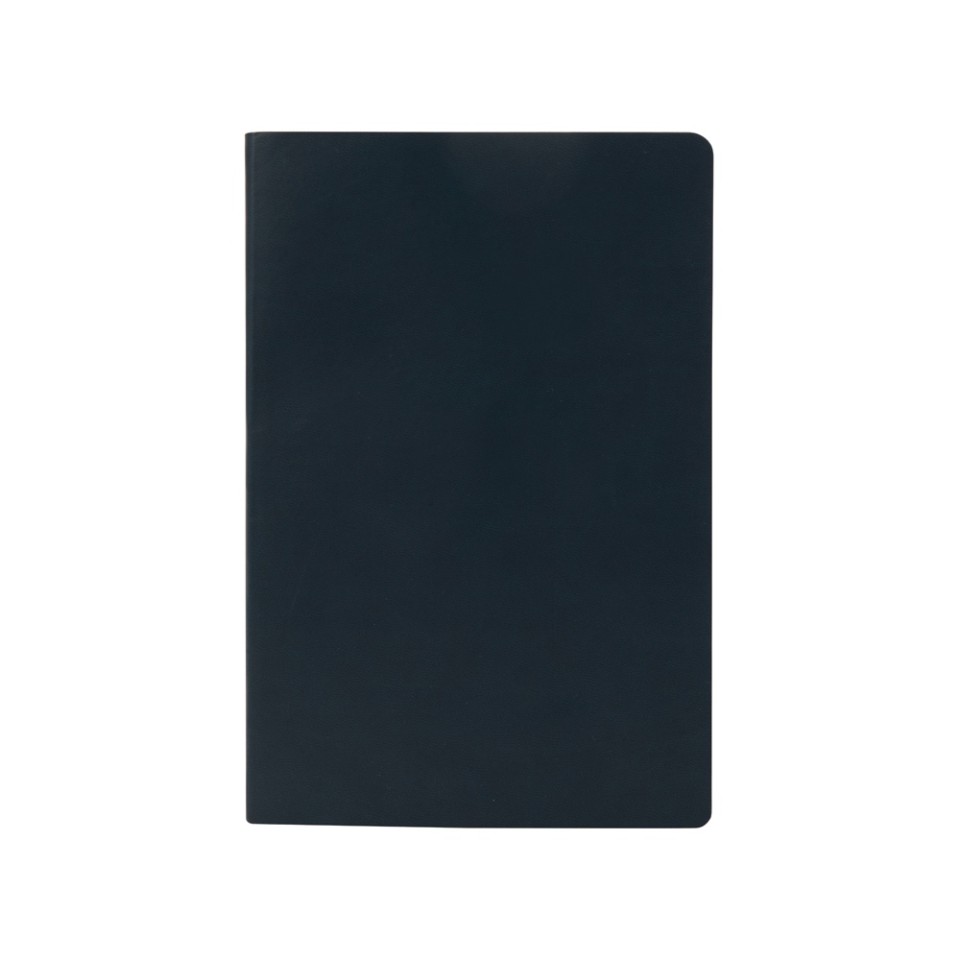 Ежедневник А5 недатированный «Megapolis Flex», темно-синий Navy (Р)