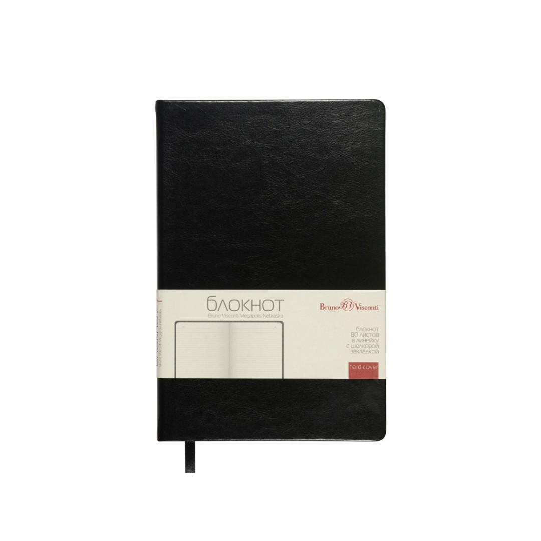 Блокнот А5 "Megapolis Nebraska", черный