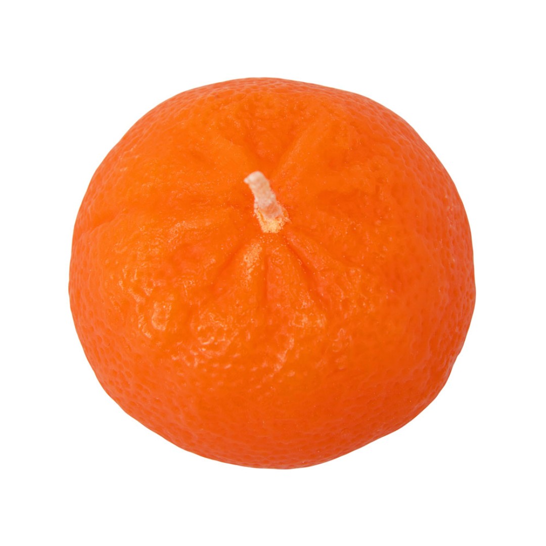 Набор свечей "Мандарины в сетке", оранжевый