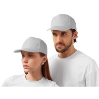 Бейсболка "Мемфис 230" 5-панельная, серая