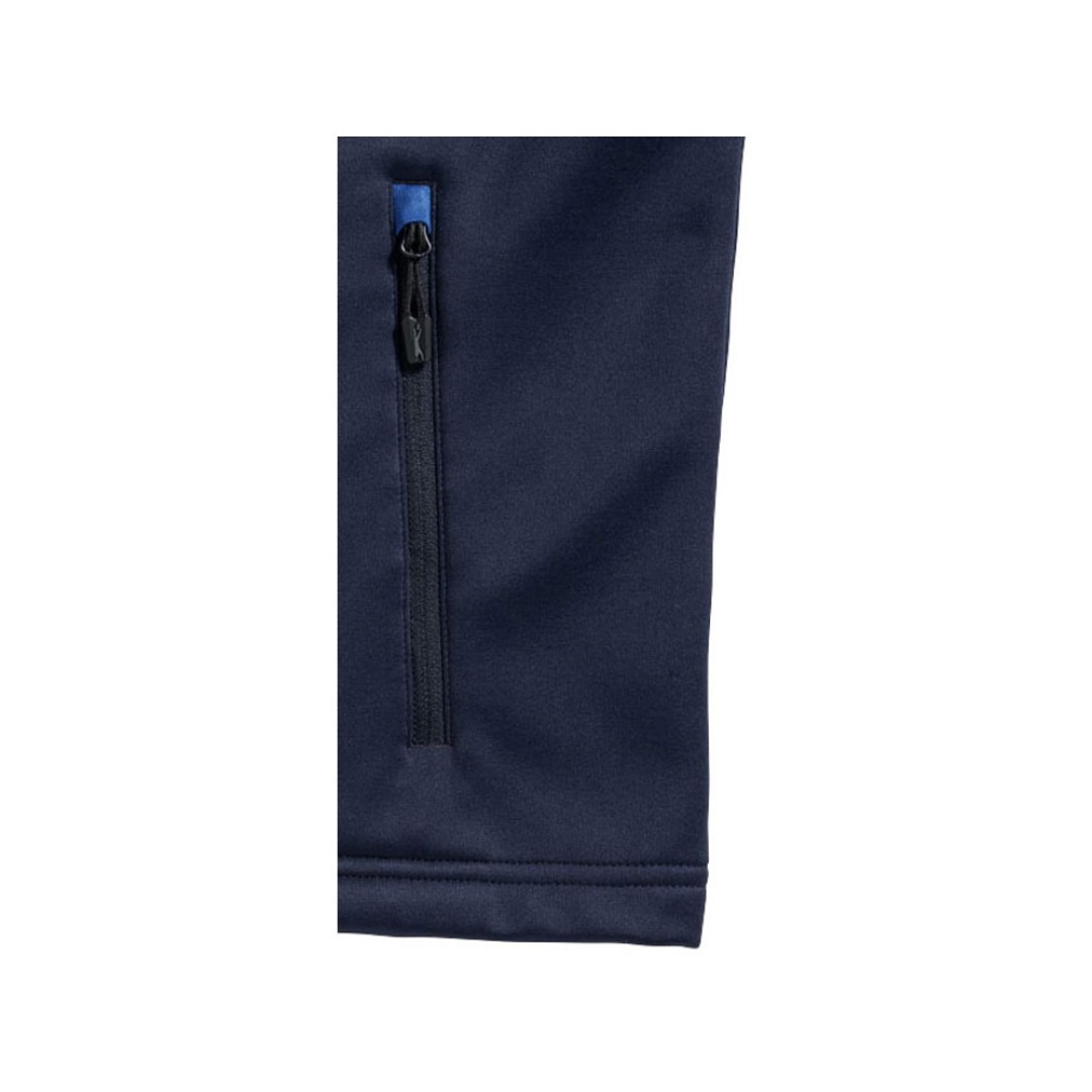 Куртка софтшел "Сhallenger" женская, темно-синий/небесно-голубой