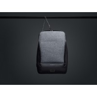 Антикражный рюкзак FlexPackPro для ноутбука 15.6", серый/черный