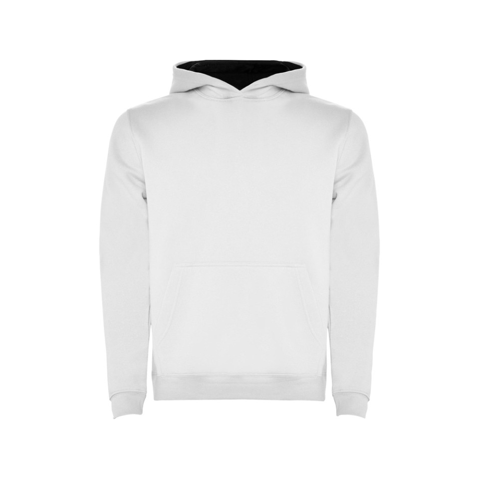 Толстовка с капюшоном "Urban" детская, белый/нэйви