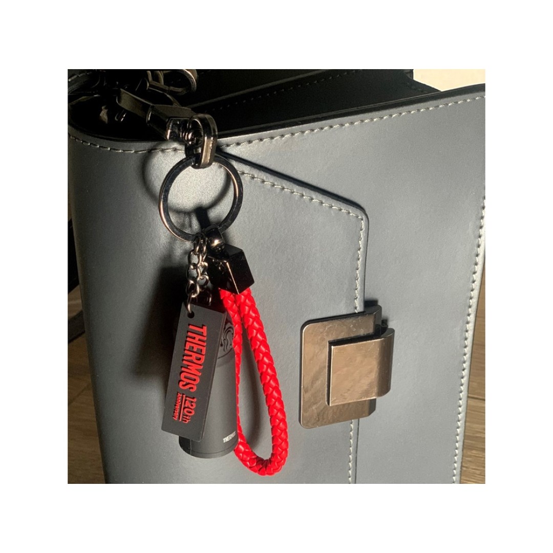 Брелок сувенирный "THERMOS - 120 лет", черный