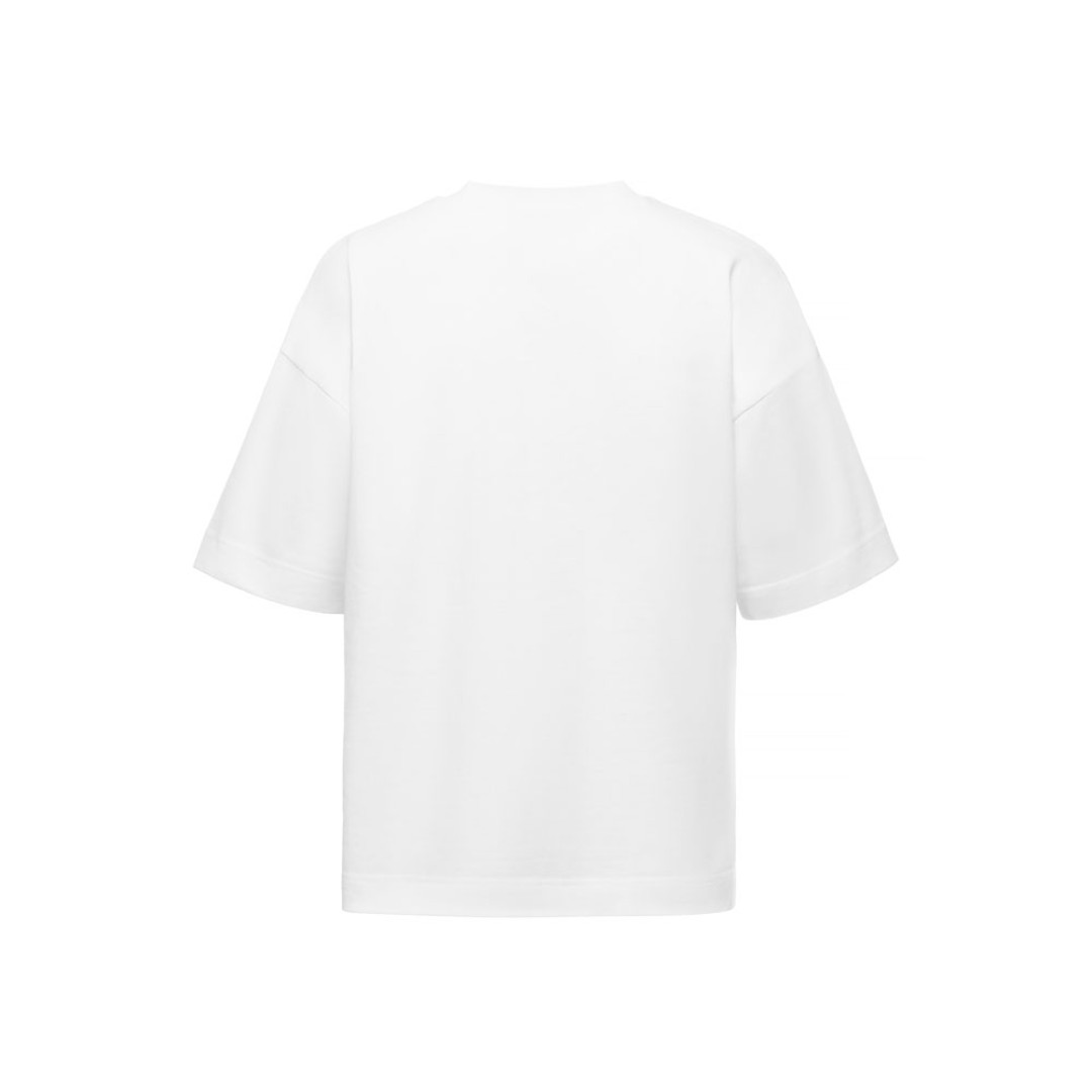 Футболка оверсайз «Beta.01» унисекс, молочный