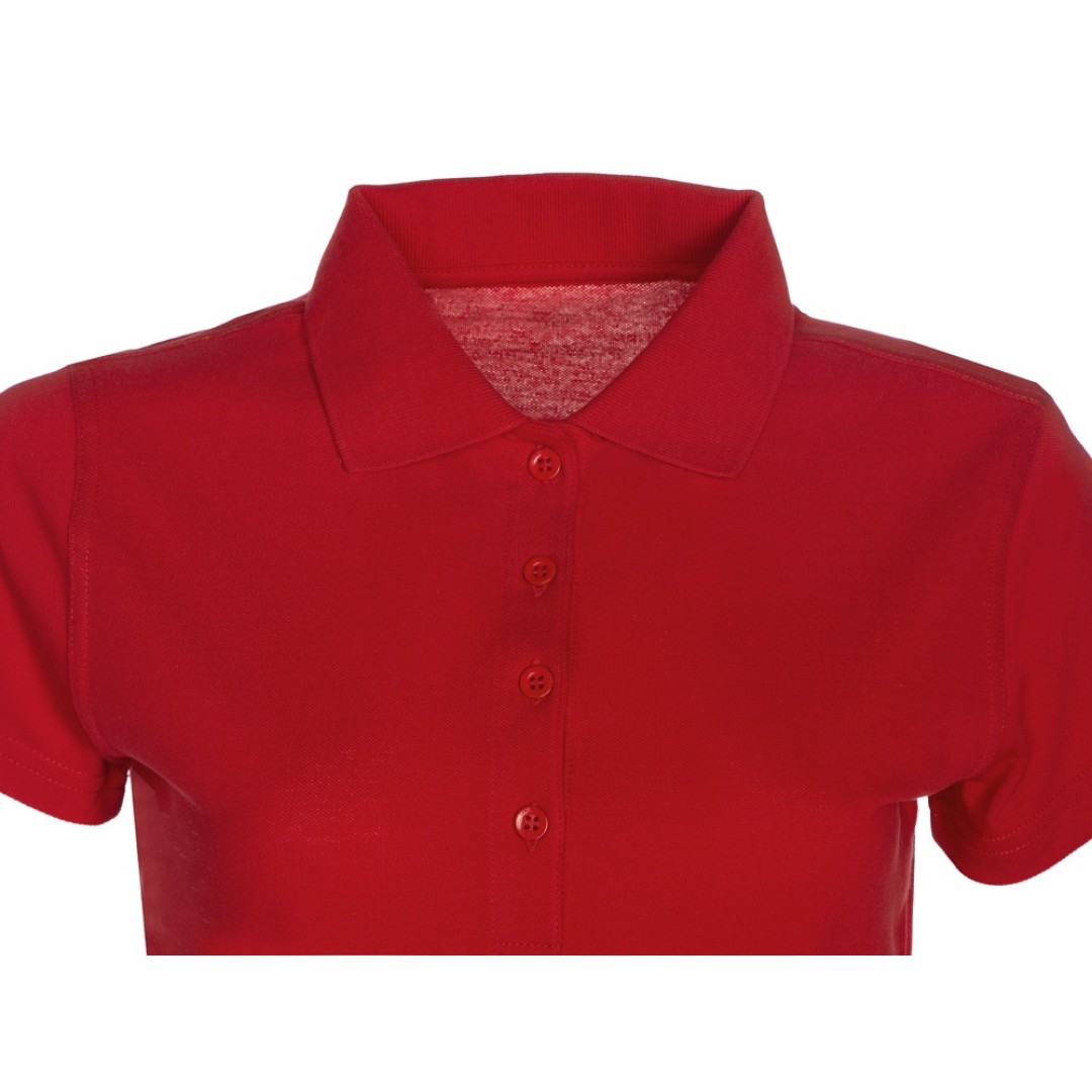 Рубашка поло "First 2.0" женская, красный