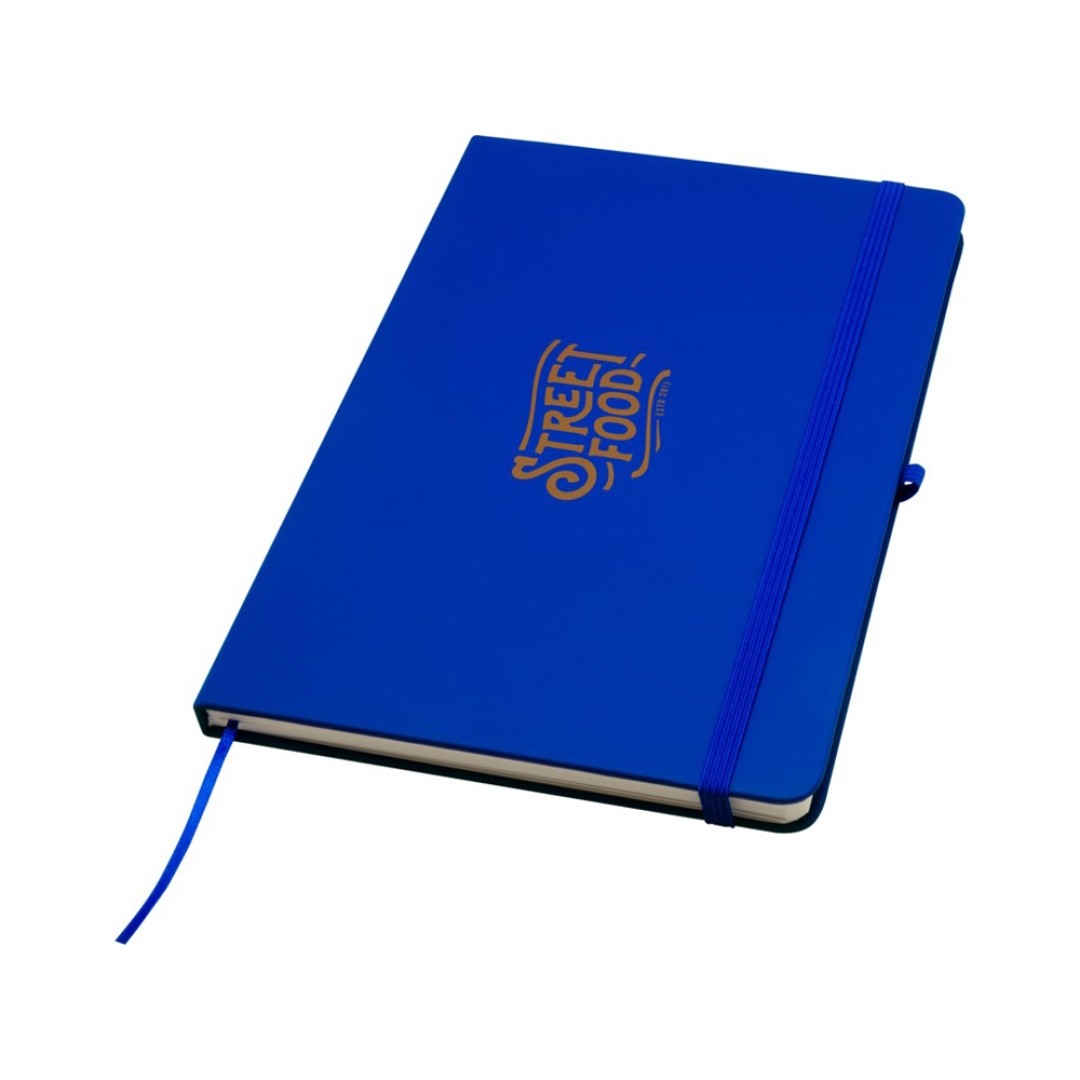 Блокнот Spectrum Plus формата A5 в твердой обложке - Ярко-синий