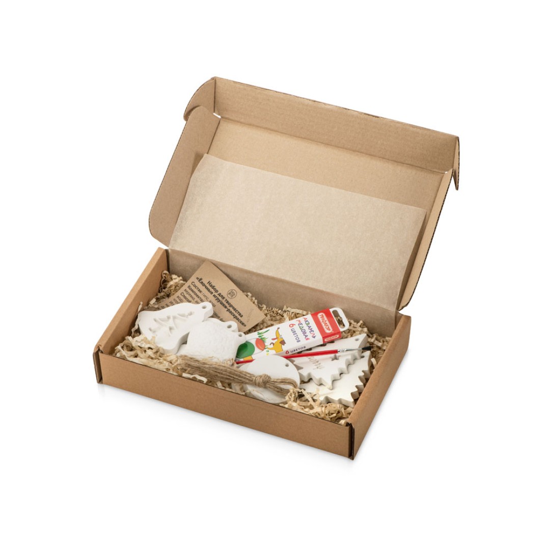 Набор для творчества «Ёлочные игрушки-раскраски»