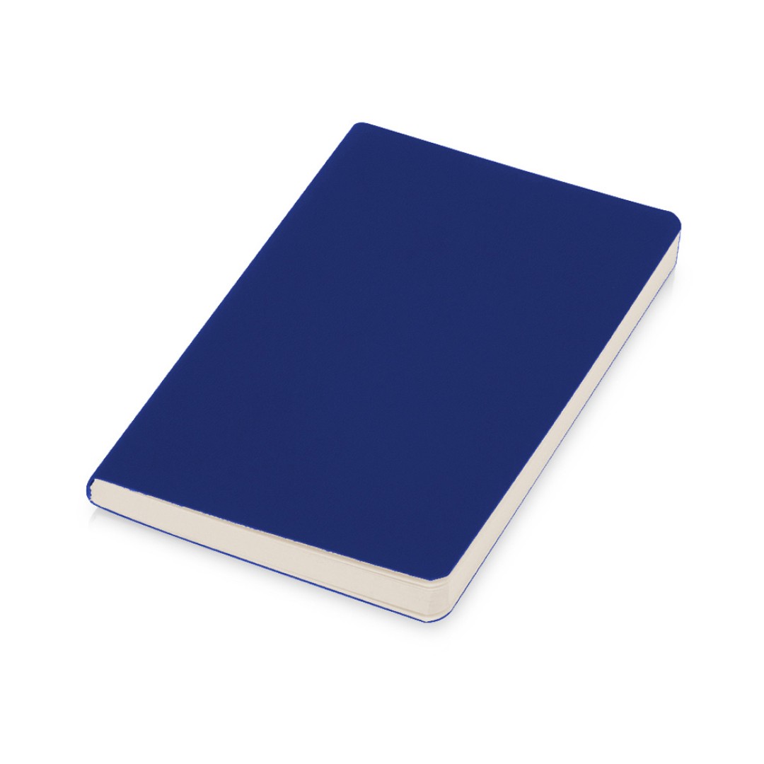 Блокнот "Softy 2.0", гибкая обложка A6, 80 листов, синий (Р)