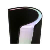 Блокнот А5 в гибкой обложке "Fellini" с голографическим срезом, черный