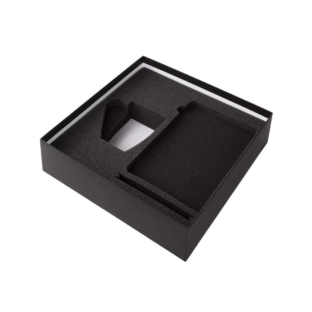 Подарочный набор с блокнотом С2, металлической ручкой и кружкой, фиолетовый