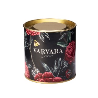 Платок «Русские сезоны» темно-синий. Varvara