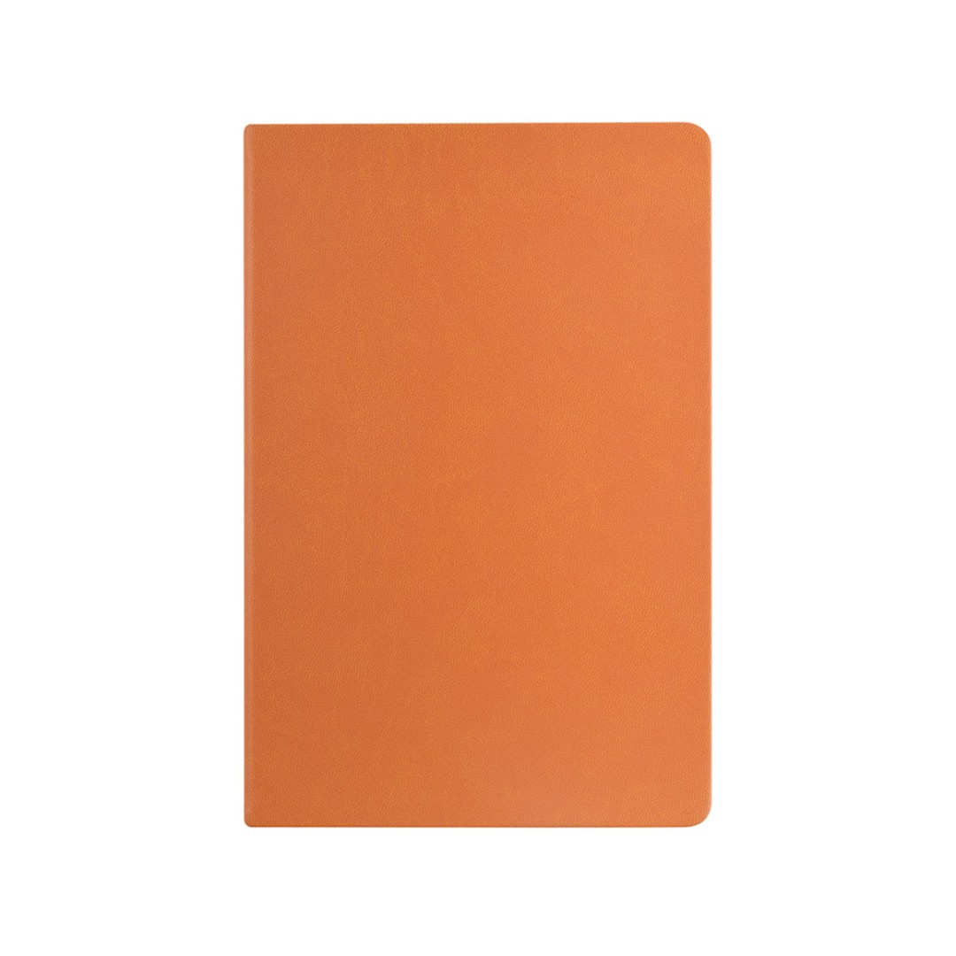 Ежедневник А5 "Megapolis Color New" soft-touch, оранжевый