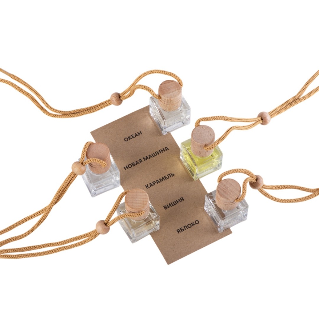 Набор автоароматов "Boho 5", крафтовая коробка