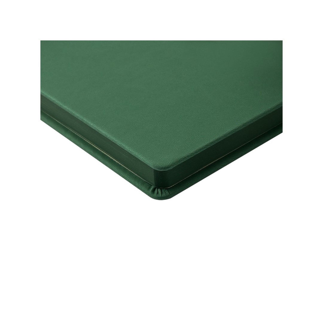 Ежедневник А5 "Megapolis Color" soft-touch, зеленый