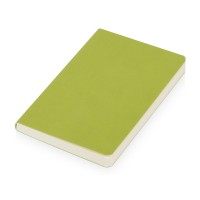 Блокнот "Softy 2.0", гибкая обложка A6, 80 листов, зеленое яблоко