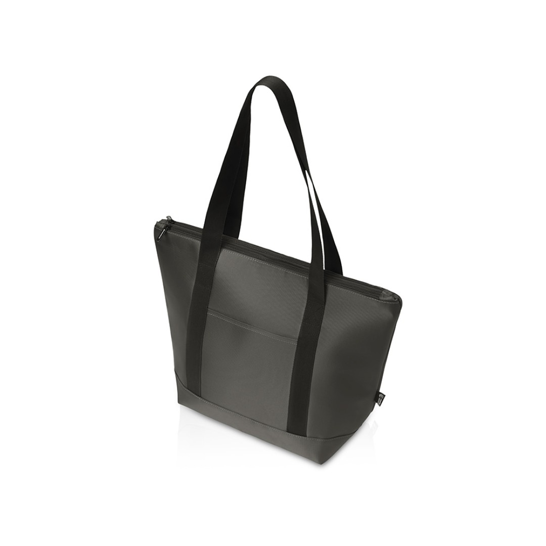 Сумка-холодильник «Cool XL» с двумя лямками на плечо, темно-серый