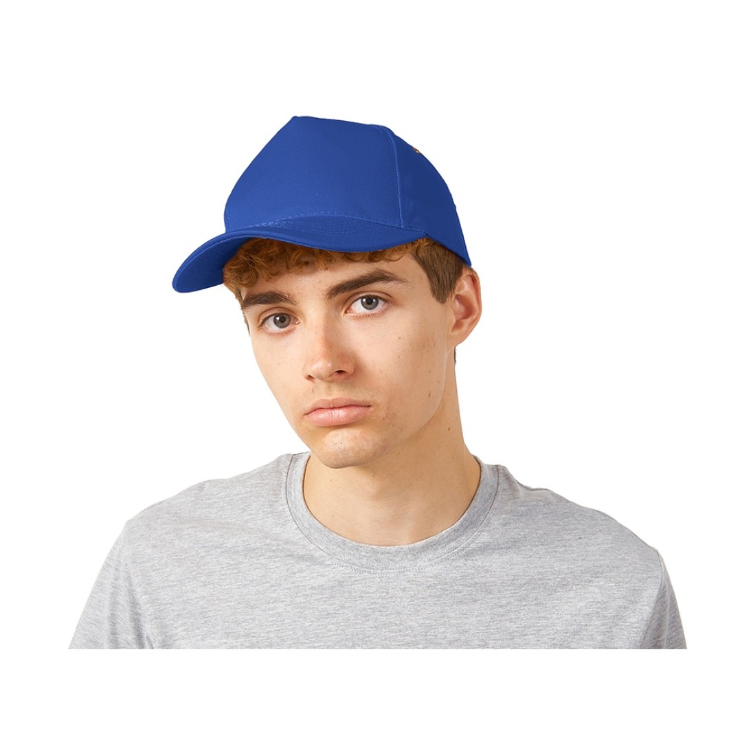 Бейсболка "New York" 5-ти панельная, кл. синий