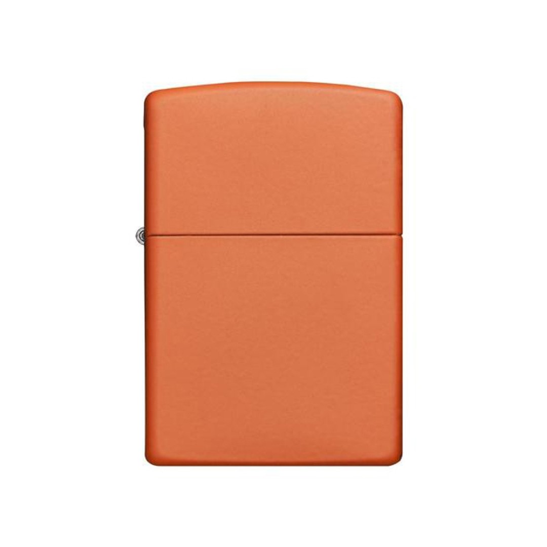 Зажигалка ZIPPO Classic с покрытием Orange Matte, латунь/сталь, оранжевая, матовая, 38x13x57 мм